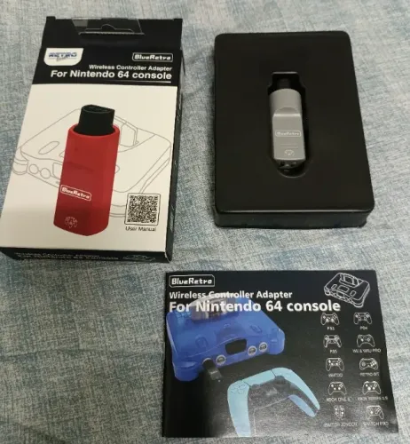 Adaptador Wireless Controle Nintendo 64 (BlueRetro)