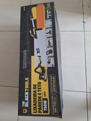 Lixadeira de teto e parede 