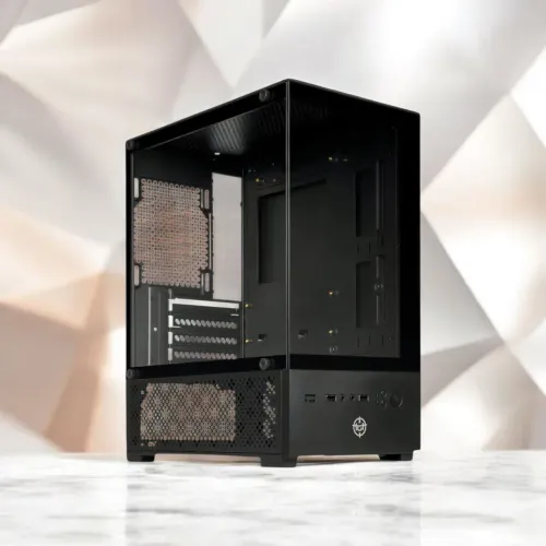 Gabinete compatível com placas itx e m-atx