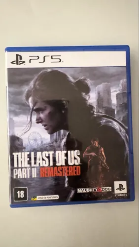 The last of us 2 ps5 mídia física novíssimo