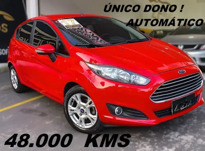 New Fiesta 1.6 SEL 2017 Automatico Único dono com apenas 48.000 kms