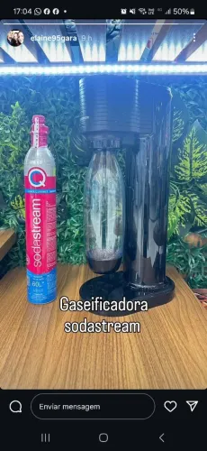 Máquina água com gás, Sodastream