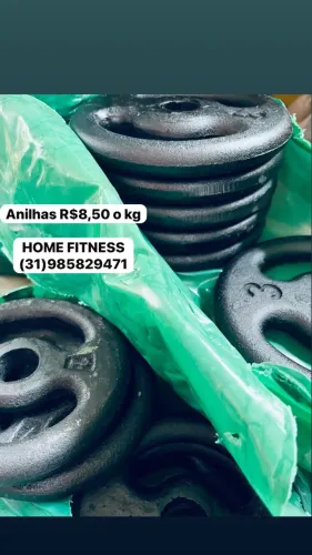 Anilhas em Promoção - Fortaleça Seus Treinos!