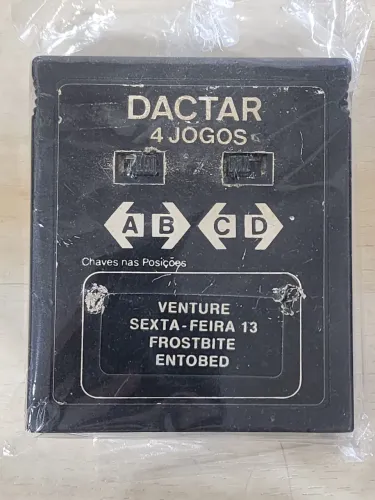 Cartucho Dactar 4 Jogos - Atari