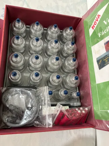 Kit ventosa com 19 copos 