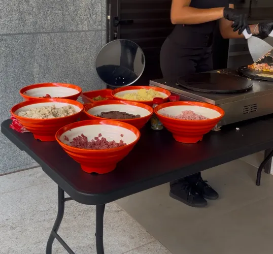 BUFFET A DOMICILIO - MASSAS E CREPE ARTESANAL