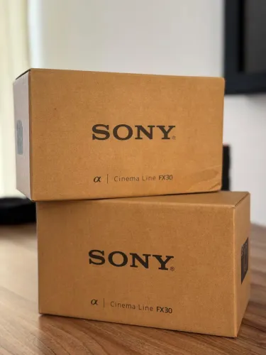 Sony FX30 Cinema Line - Novas Na Caixa - 01 de Garantia Sony Brasil