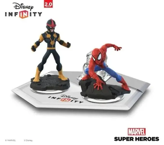 Disney Infinity 2.0 Playset Spider Man + Homem Aranha + Nova