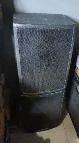Par de Caixas Acústicas passivas Sound Box aceito pedais pedaleira