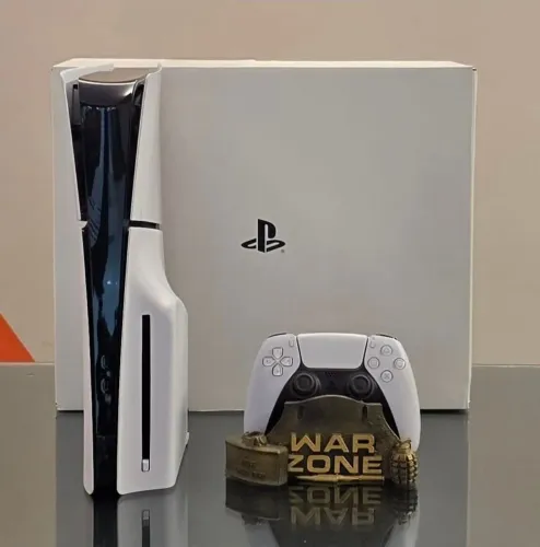 PS5 Slim 1TB c/ Leitor (SEMI)+ Garantia. Temos Loja Física. Ofertas Arrasadoras!!