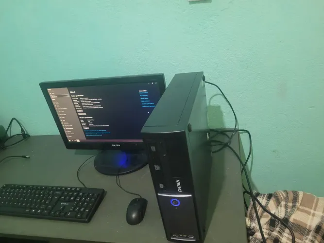 PC completo top i5 8 gb ram roda vários jogos monitor de 20P