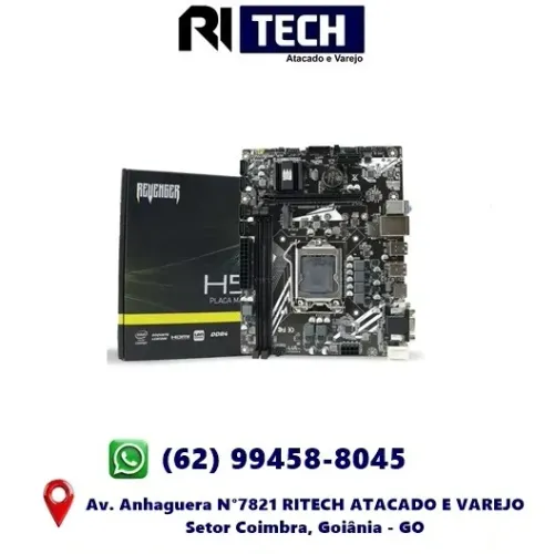 Placa Mãe LGA1200 Chipset Intel H510 DDR4 10º E 11º Geração 10/1000 DDR4