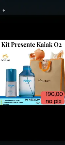 Kit presente Kaiak o2 Masculino