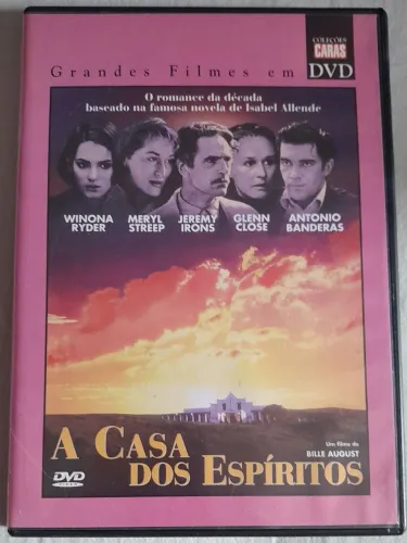 DVD A Casa dos Espíritos Coleção Revista Caras