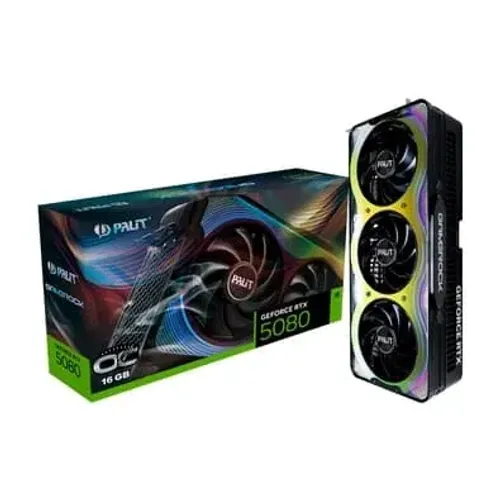 Placa de Vídeo Palit RTX 5080 GameRock OC NVIDIA GeForce