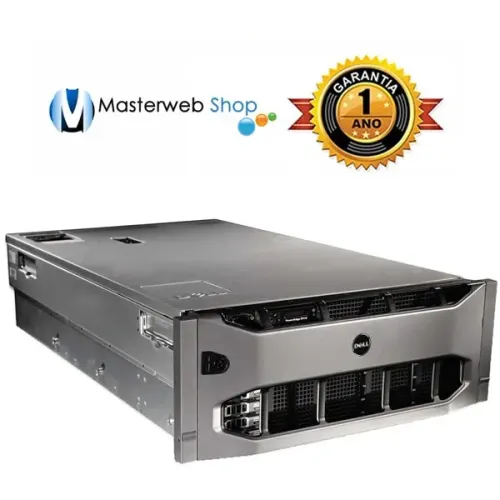 Servidor Dell R910 - 4x Deca - 256GB - 2.7TB de HD SAS