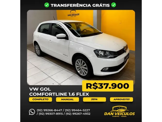 Volkswagen Gol Geração VII Comfortline 1.6 8V Total Flex Mec. 4P 2014