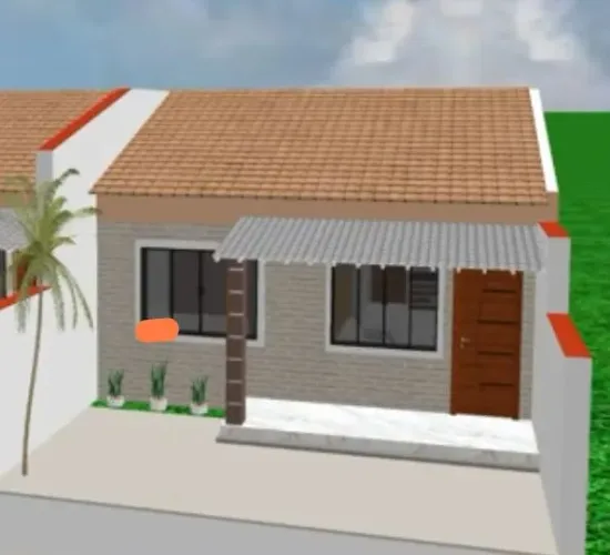 Casa geminada independente 