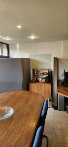 Mesa de Reunião Escritório + 4 Cadeiras