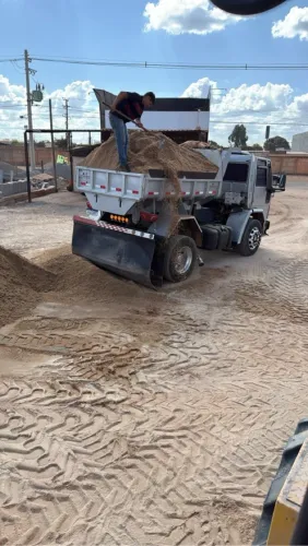 Areia para construção - Entrega imediata