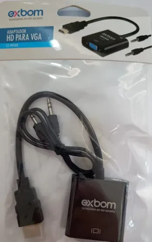 Cabo Adaptador Conversor Hdmi P/  Vga Monitor  !! Exbom quality 
