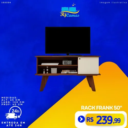 Rack para TV 50'' -  RACK FRANK 50''