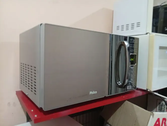 Microondas Philco 25 Litros Inox Espelhado