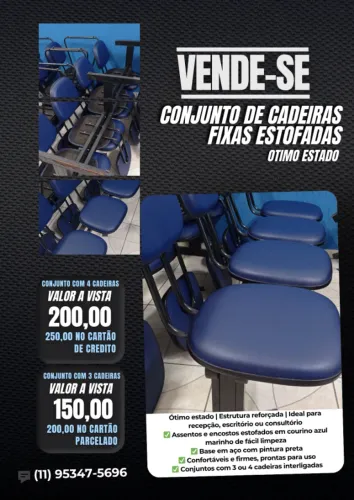 Conjunto de Cadeiras