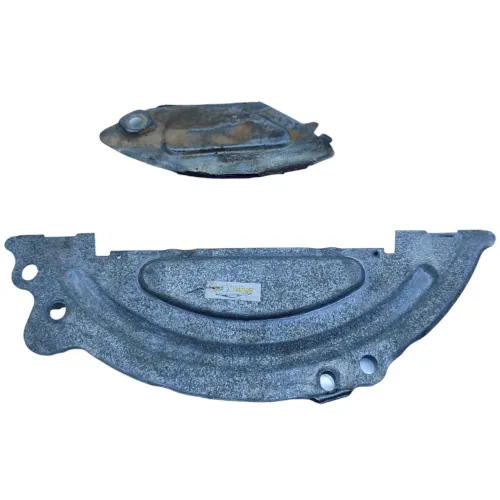 Par Defletor Chapa Motor Câmbio Vw Gol 1.6 1.8 2.0 Ap