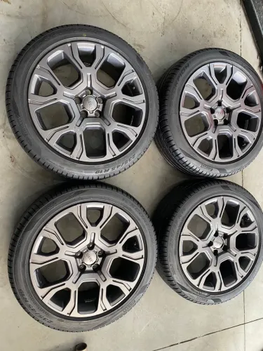 Rodas Jeep aro 19 Renegade,compass,commander e Fiat toro+ Pneus Pirelli 
