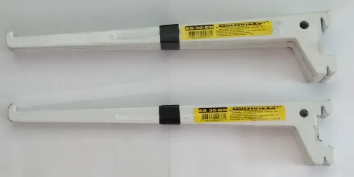 Suporte Para Trilho  Prateleira  30cm