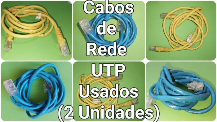 Cabos de Rede UTP Usados