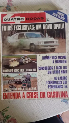 Revista Quatro Rodas Novo Opala 