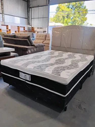 Cama Conjugada Casal Com Molas