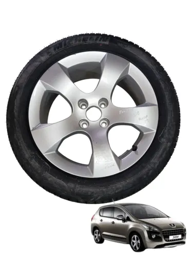 Roda Aro 17 Pneu Peugeot 3008 2011