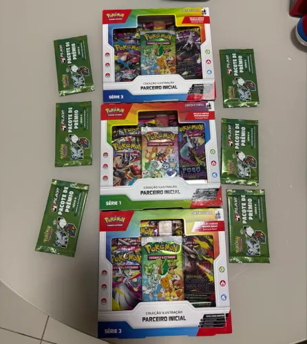 Itens Lacrados Coleção Pokémon TCG