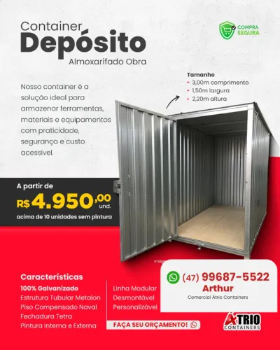 Container Depósito 3x1,50 70