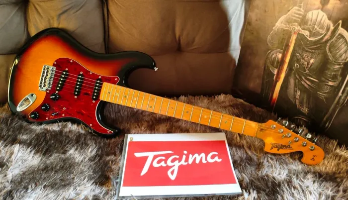 Guitarra Tagima T-735 Brasil N fender squier T-805 Stella Ibanez Telecaster stratocaster 