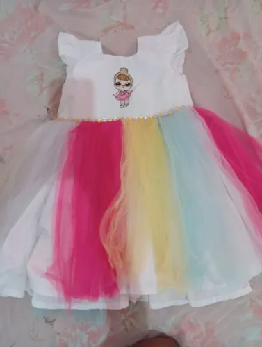 Vestido de festa infantil