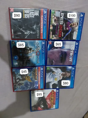 Jogos de ps4 preço na foto ou descrição a baixo
