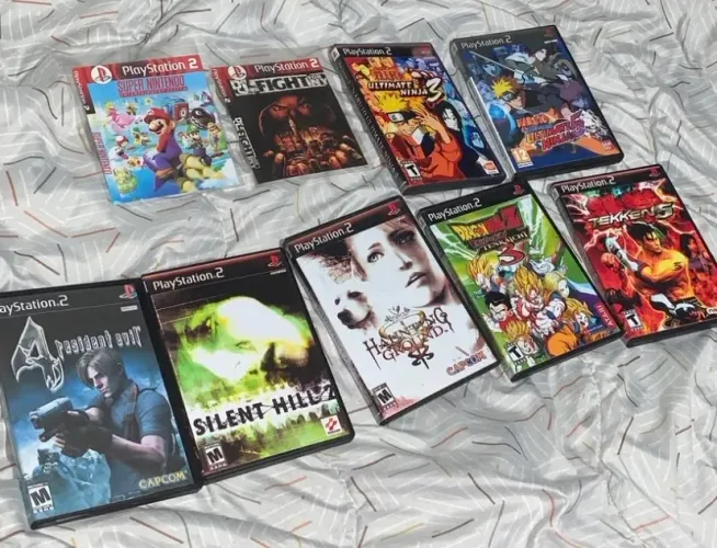 Lote Jogos PlayStation 2