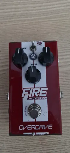 Pedal overdriver Fire