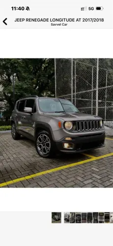 Jeep Renegade Longitude 1.8 4X2 Flex 16V Aut. 2018