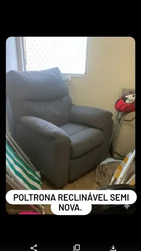 Poltrona do papai reclinável