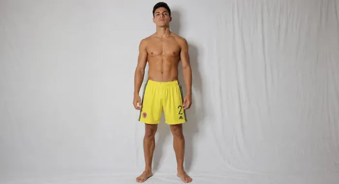 Short Calça Jogo Seleção Colômbia 2019 Adidas Futebol 