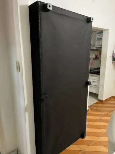 Cama box baú, de solteiro king