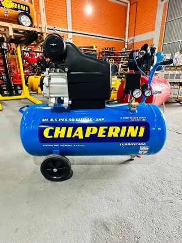Compressor de ar 50L Chiaperini(Loja/Novo)