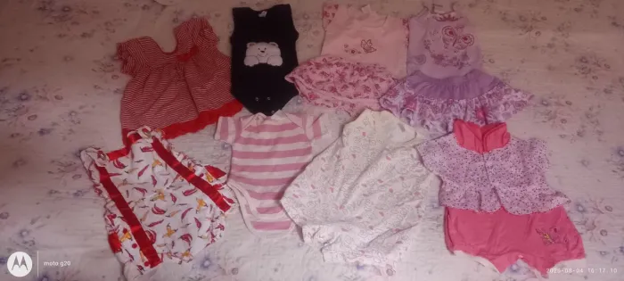 Kit roupa verão de bebê