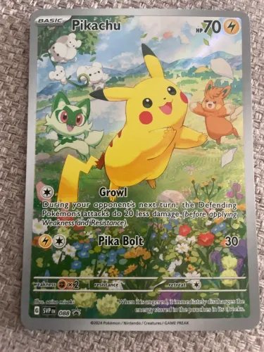 Carta Pokémon Pikachu SVP 088 Promo (Paldea Adventure Chest)