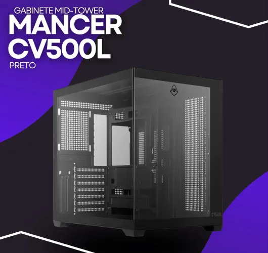 Gabinete aquário CV500L Preto